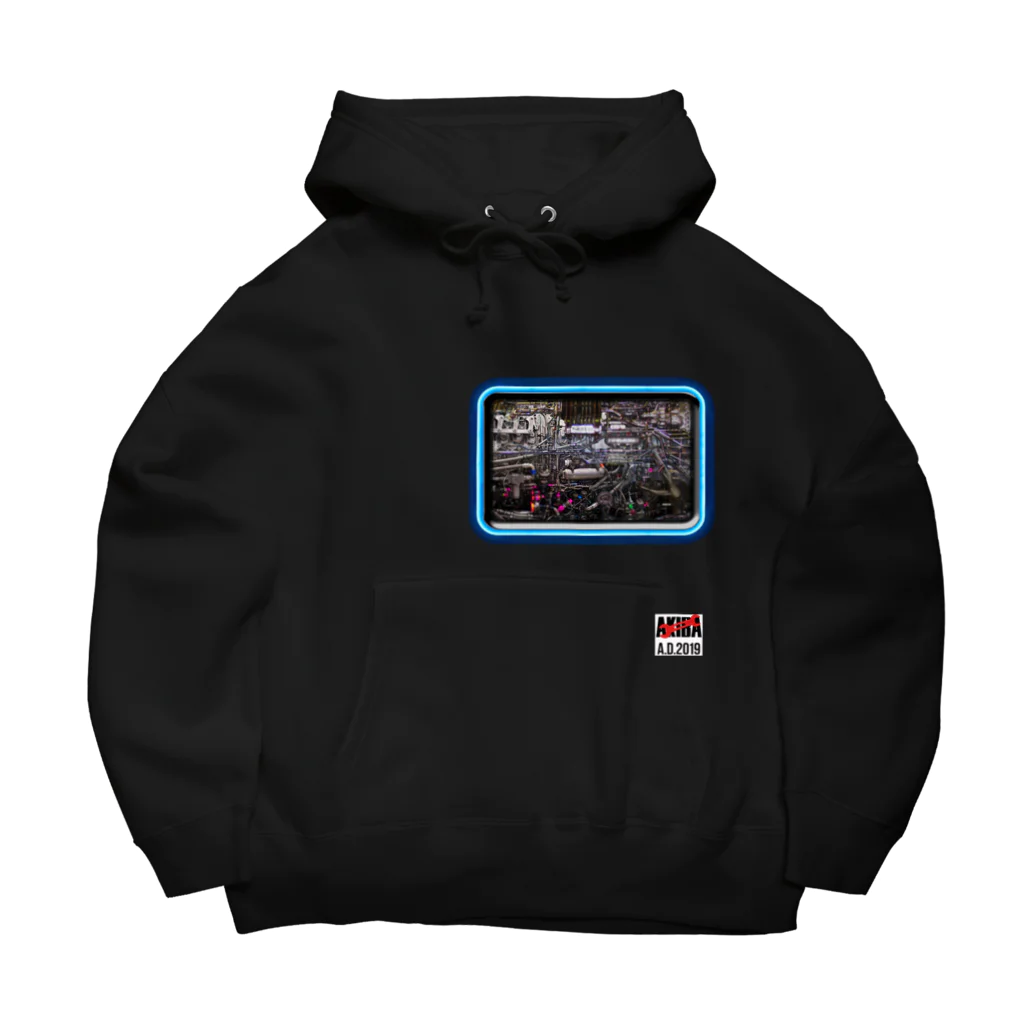 GAMERA3のAKIBAサイバーメインテナンス Big Hoodie