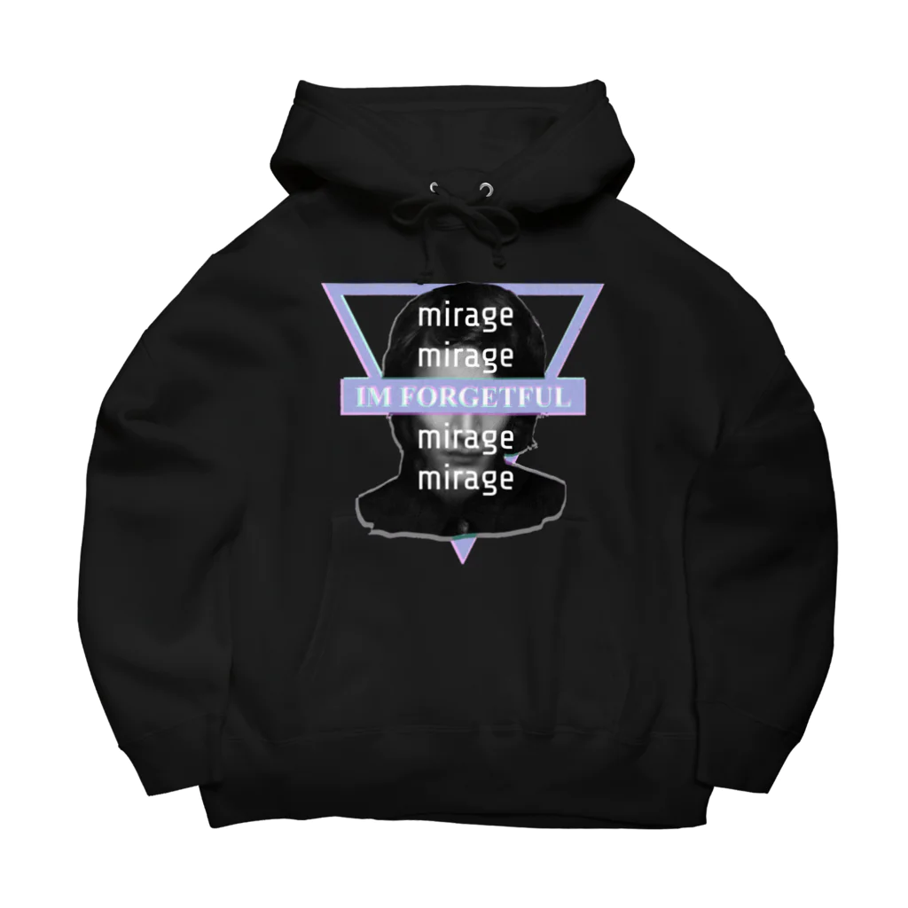 ms_pocheのmirage bluegray Big Hoodie