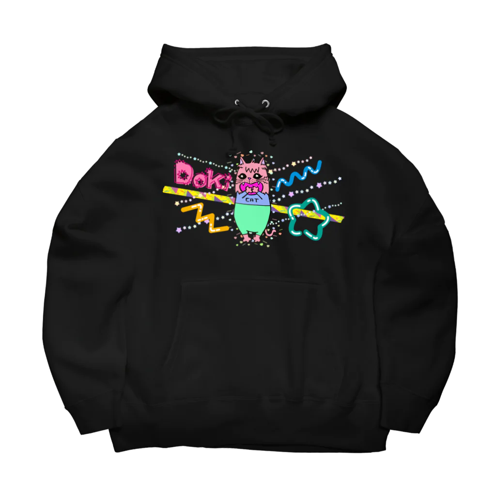 tottoのDokiっとキャット(ピンク) Big Hoodie