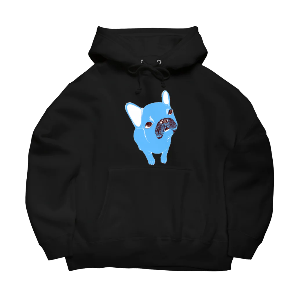 NIKORASU GOのフレンチブルデザイン「見上げてみる」（Tシャツ・パーカー・グッズ・ETC） Big Hoodie