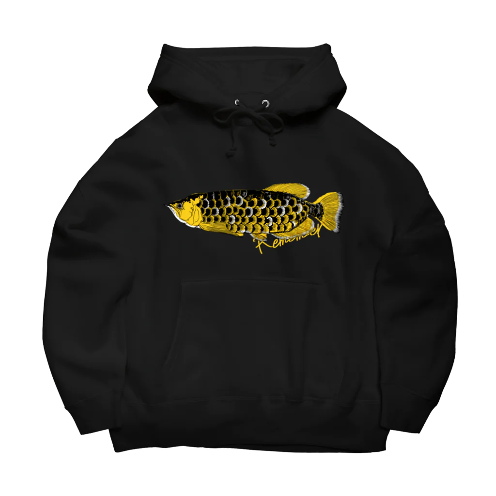 ばりんぐの金色のお魚 Big Hoodie