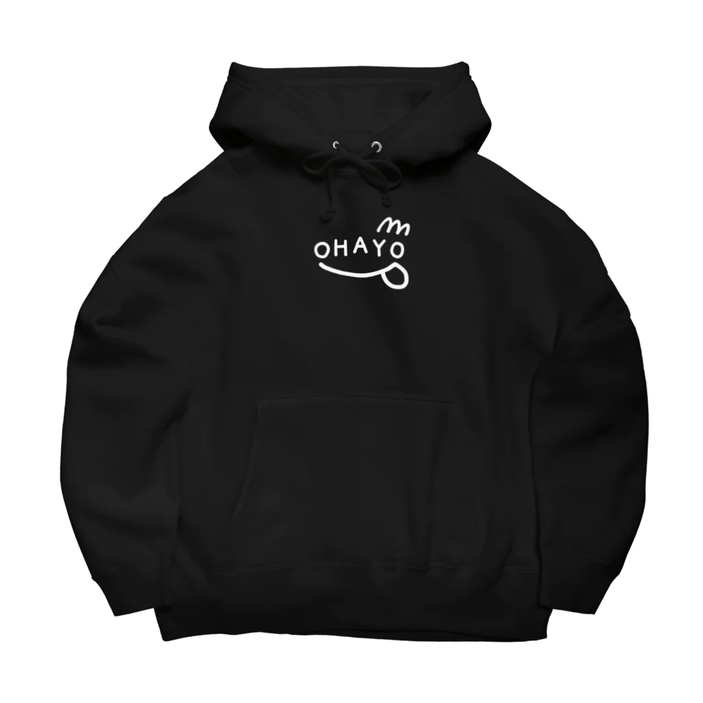 ジョンソンともゆきのおはようパーカー(小ロゴ) Big Hoodie