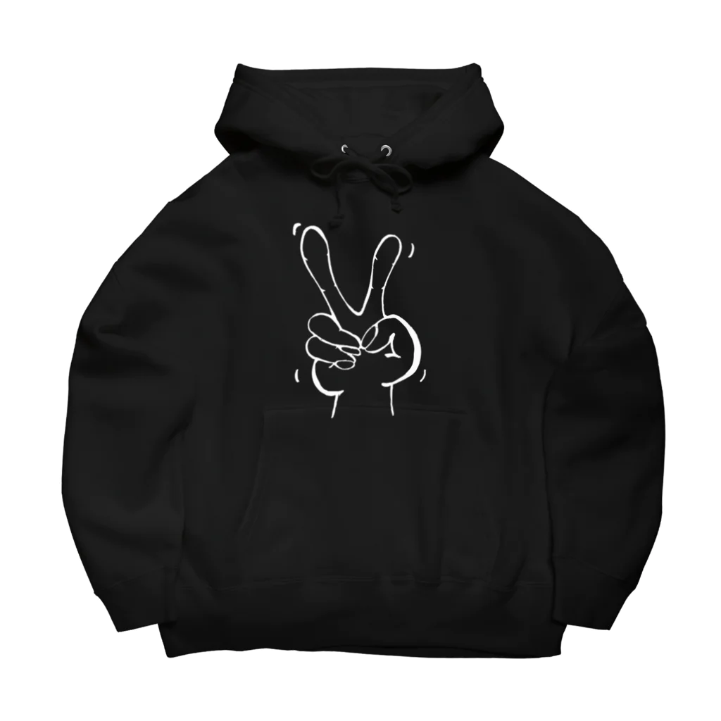 OBE クリエーションのpeaceman Big Hoodie