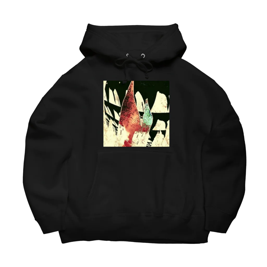 タニシの夢の中の殺熱 Big Hoodie