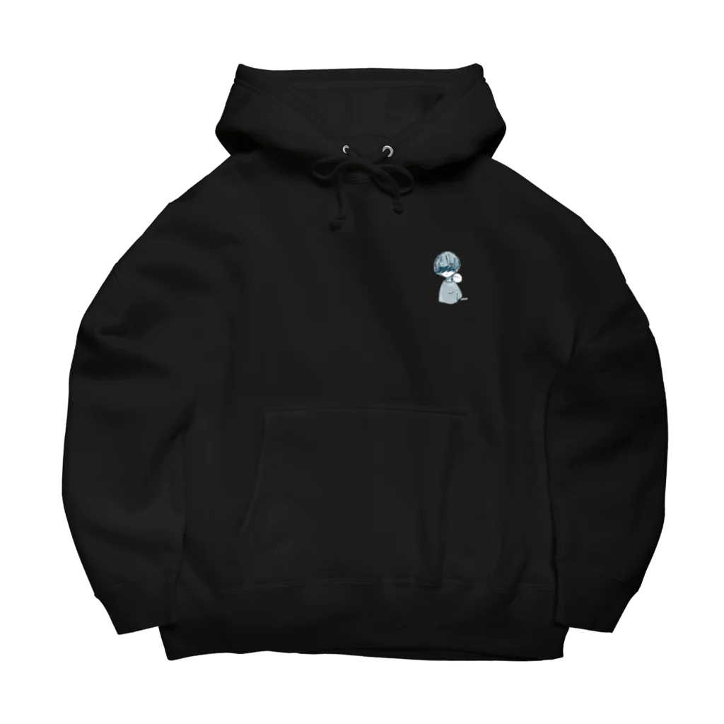 ねむ(昼寝)の無気力くん Big Hoodie