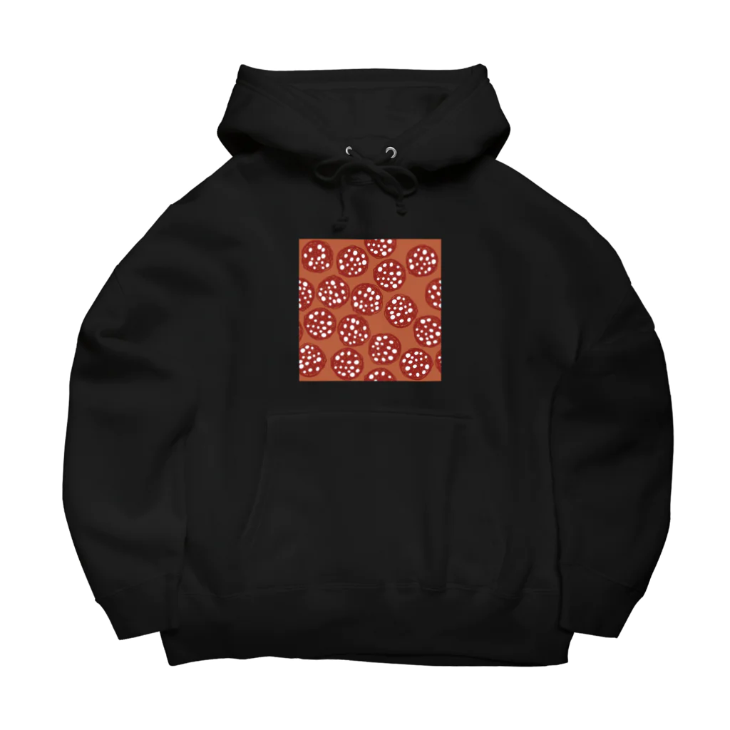 ソーメンズのスライスサラミ Big Hoodie