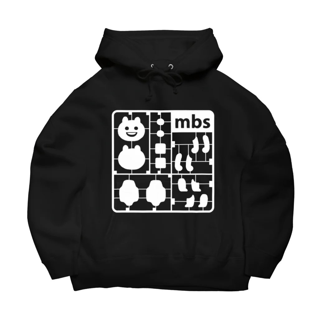 エナメルストア SUZURI店のマエバサンプラモ Big Hoodie