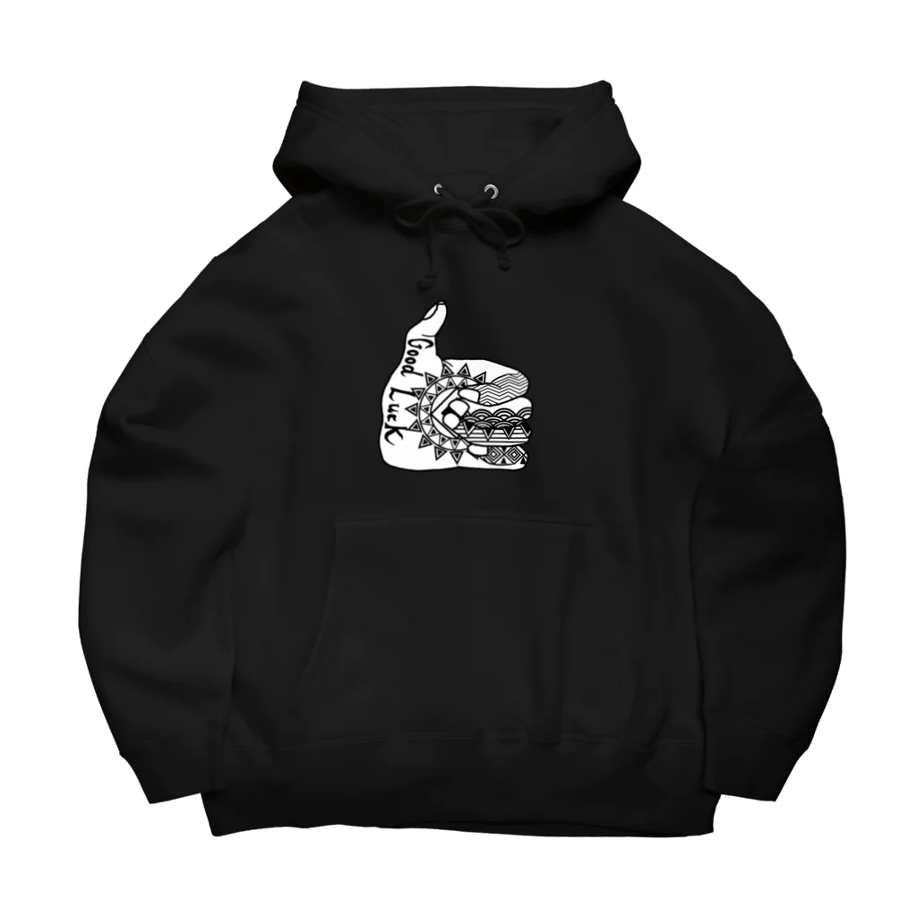 OHIRUNE SHITAIのgoodluck Big Hoodie