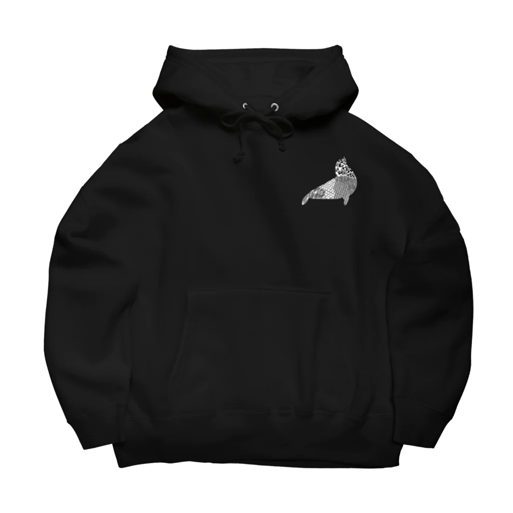 新谷べにのカリフォルニアアシカ白＋ Big Hoodie