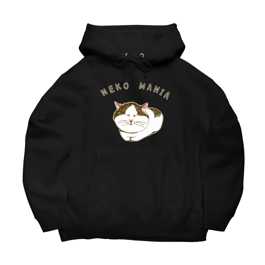 NIKORASU GOのにゃんこ好き専用デザイン「猫マニア」（Tシャツ・パーカー・グッズ・ETC） Big Hoodie