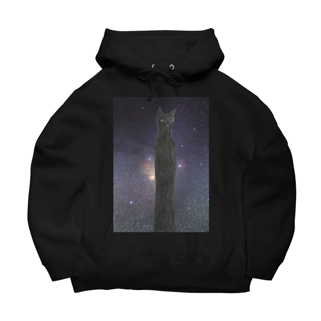 Nina’s storeのスペースロングキャット Big Hoodie