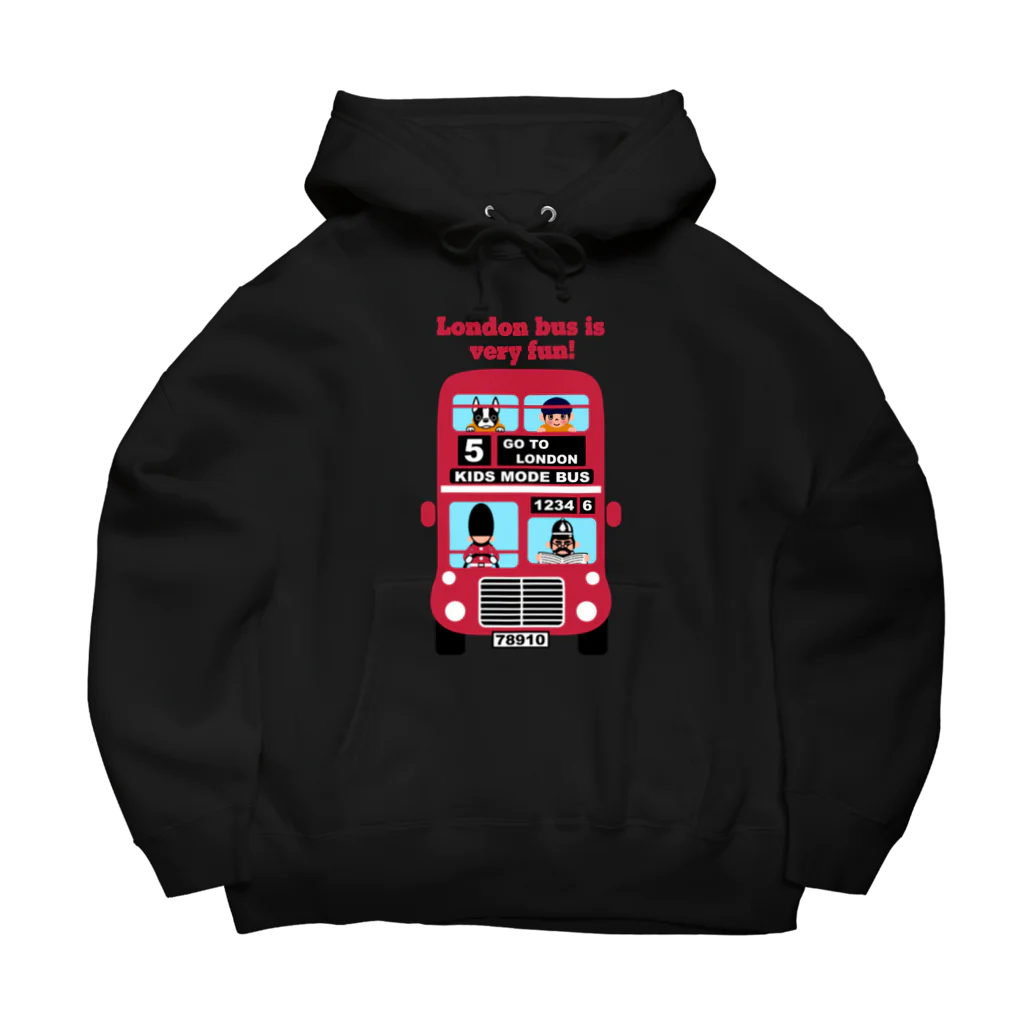 キッズモード某の楽しいロンドンバス♪ Big Hoodie