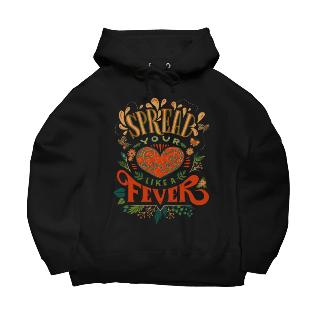 IZANAMI by Akane YabushitaのSpread Your Love Like a Fever Big Hoodie