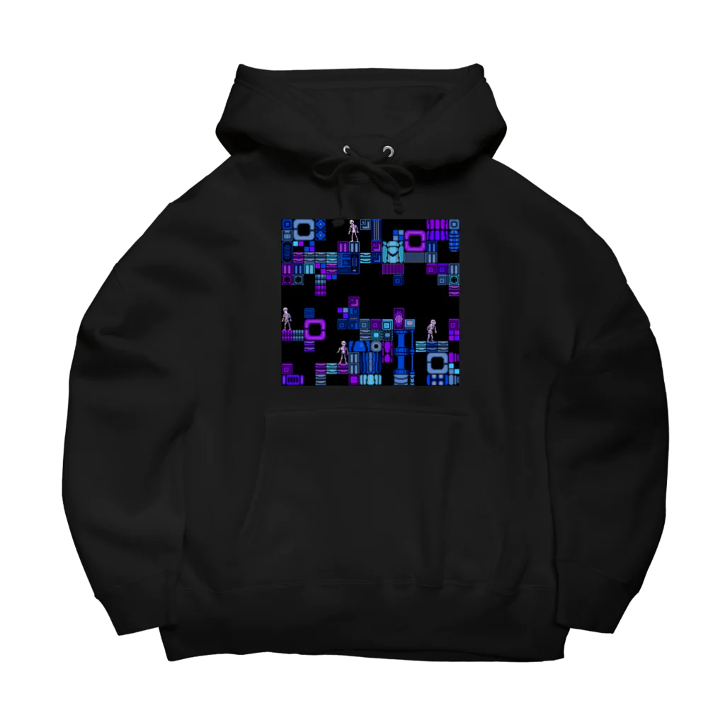 ８BIT STOREのSKELETONS Big Hoodie