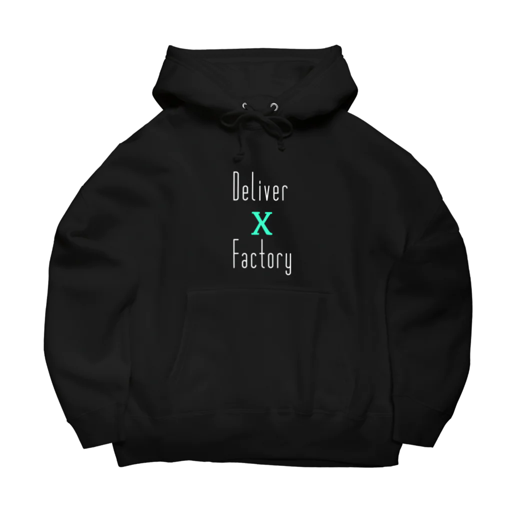 Deliver X Factoryの当社ロゴグッズ ビッグシルエットパーカー