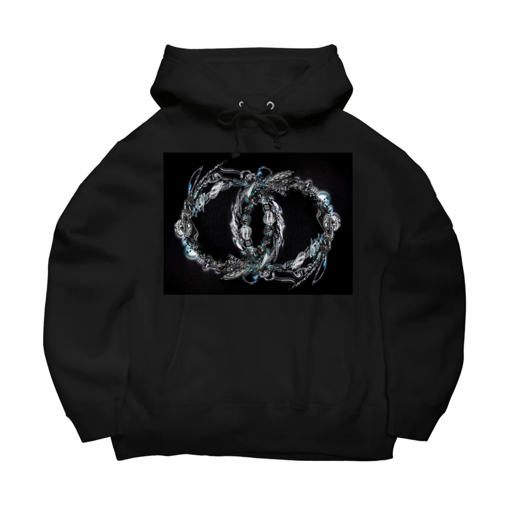 DIMADARA BY VULGAR CIRCUSのUROBOROS/DB_32ua Big Hoodie