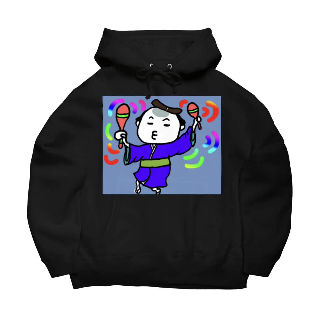 MedicalKUNのサムライちゃん★ユルユルダスシング！ Big Hoodie