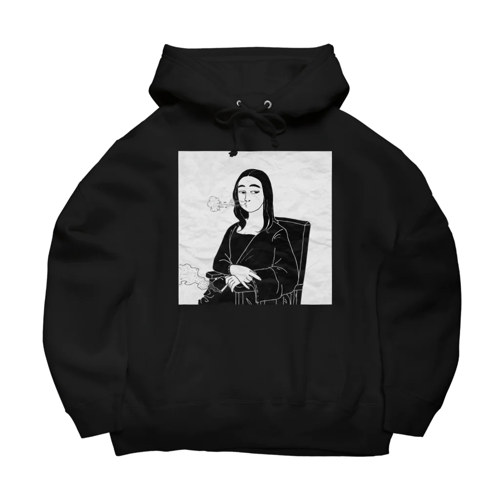 ROWDY&coのスモ・リザ Big Hoodie