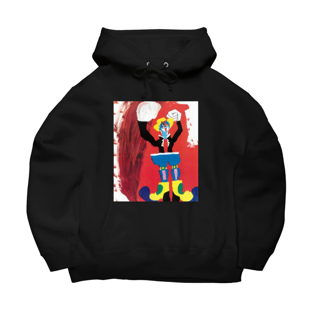 㐂十ショップのロボくん Big Hoodie