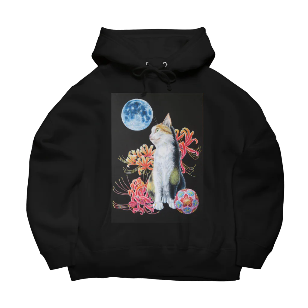 Ａｔｅｌｉｅｒ　Ｈｅｕｒｅｕｘの猫と曼珠沙華 Big Hoodie