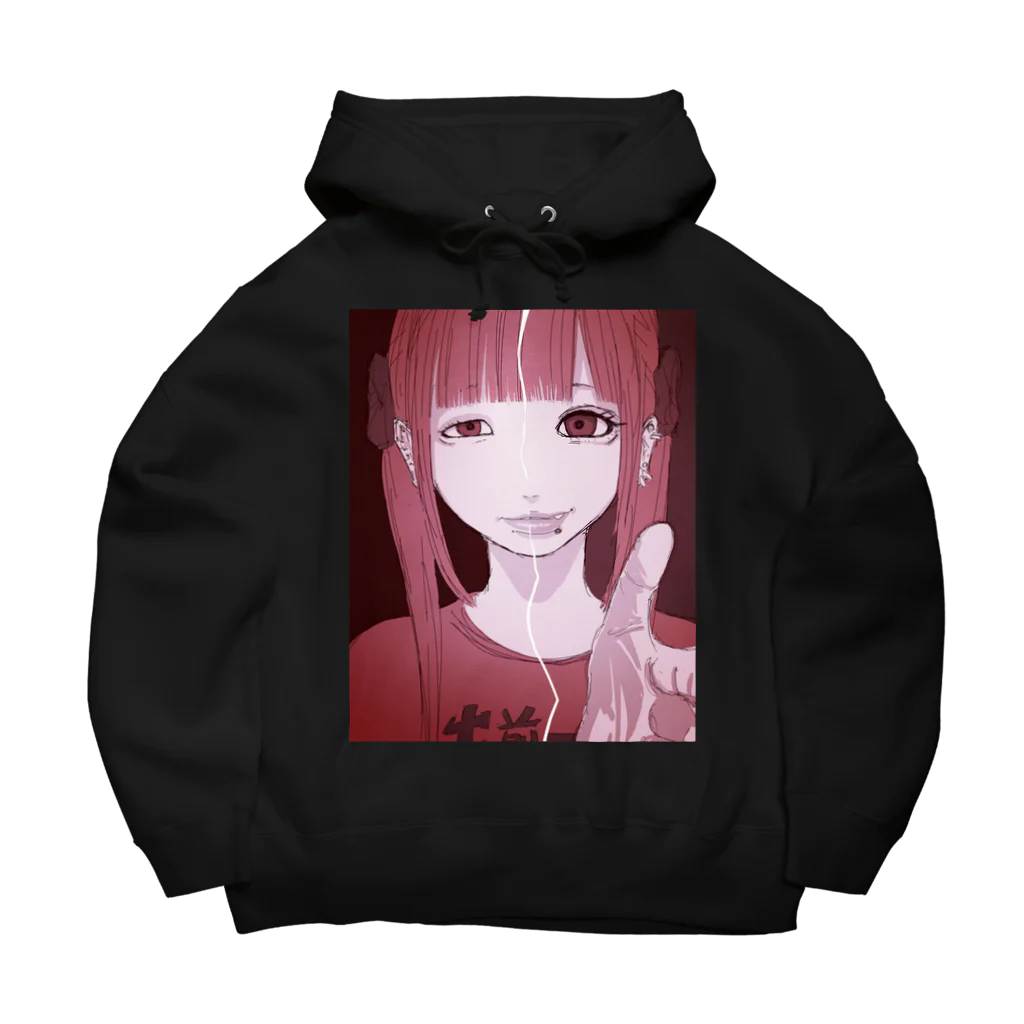 ぶんちくの半顔握手会 Big Hoodie