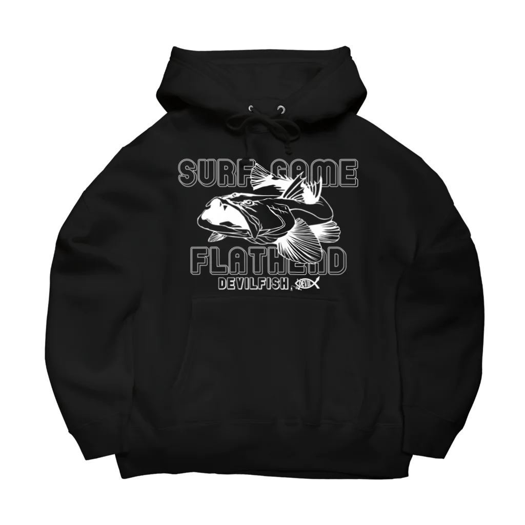 X-DEVILFISHのFLATHEAD（マゴチ）パーカ Big Hoodie