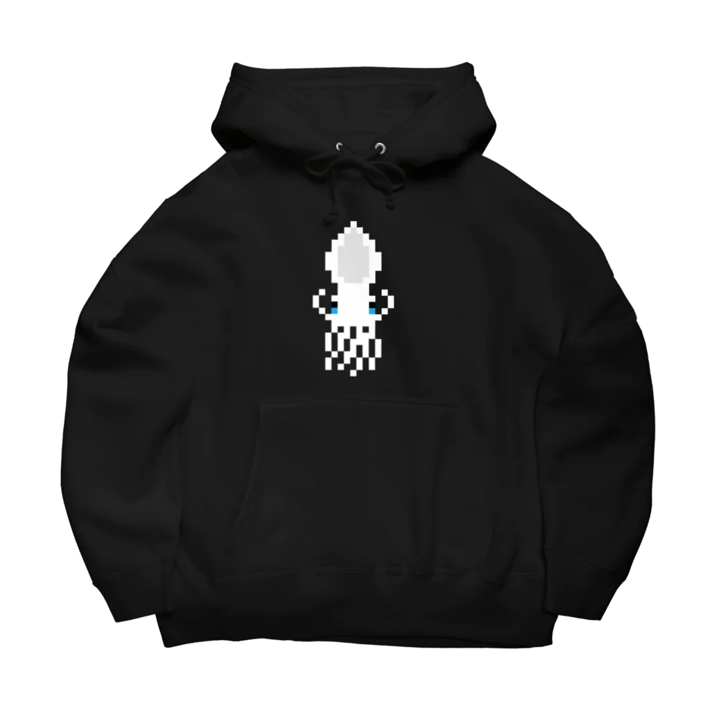 しゃんぶるだんふぁんのドット絵のイカ Big Hoodie