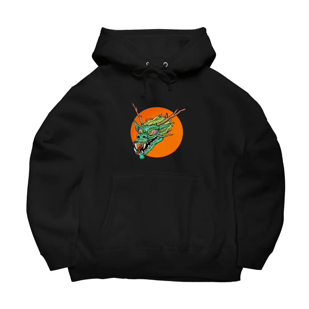 イエネコの龍 Big Hoodie