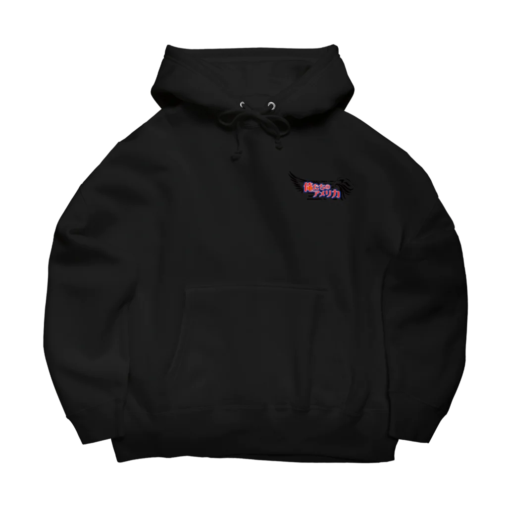 WELCOME TO AMERICAの俺たちのアメリカ 89TOUR復刻パーカーBLACK Big Hoodie