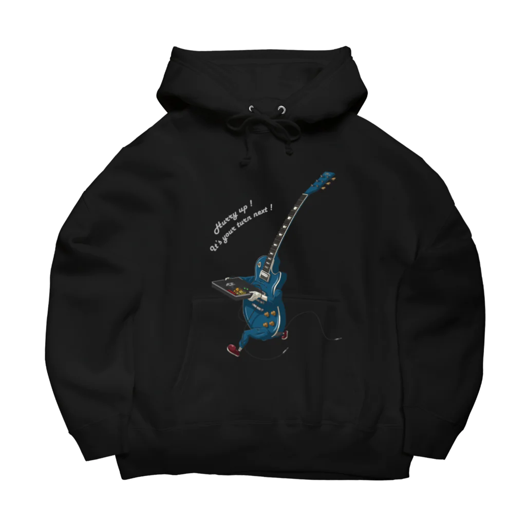 Tohma.m. のRunning Guiter (white ver.) Big Hoodie