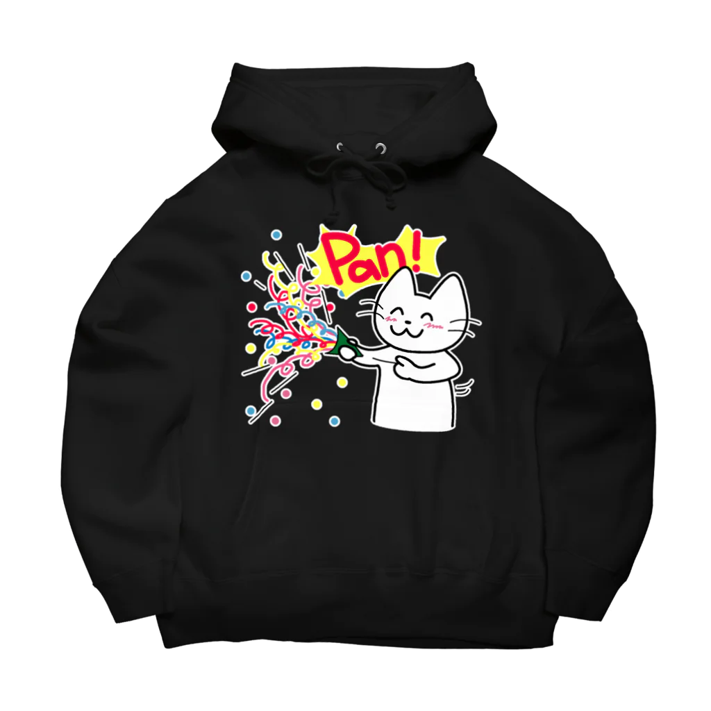 satoharuのリモートパーティーを盛り上げるネコさん Big Hoodie