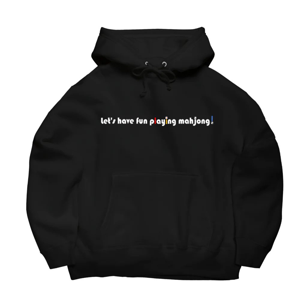 へらやのLet's have fun playing mahjong! Big Hoodie