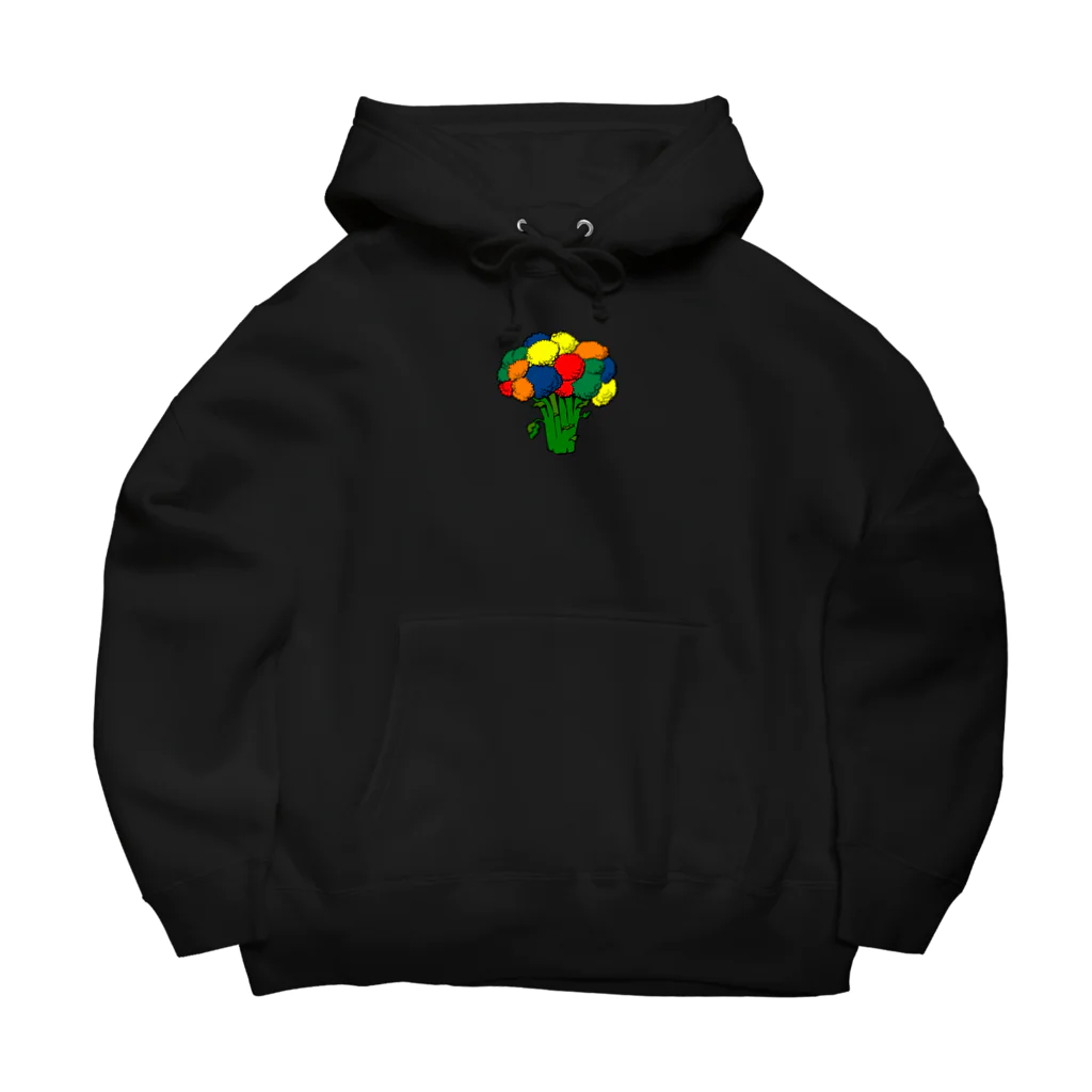 🥦ブロッコリー🥦のカラフロッコリー Big Hoodie