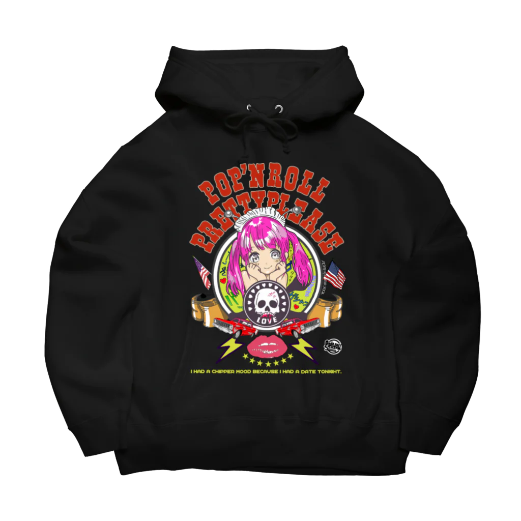 POP'N ROLLのpop'n girl02 Big Hoodie