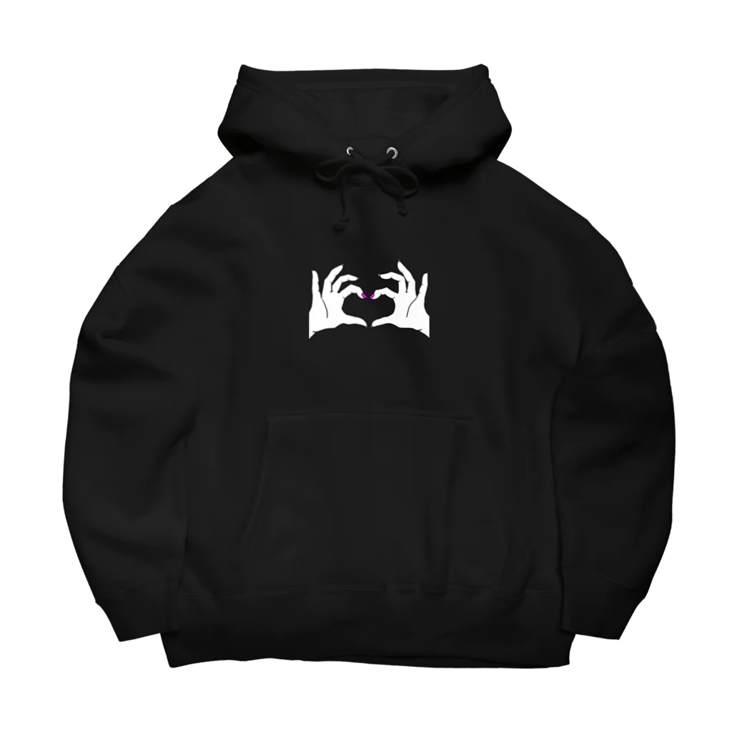 推し活しよ～ぜの推しにハート飛ばすパーカー Big Hoodie