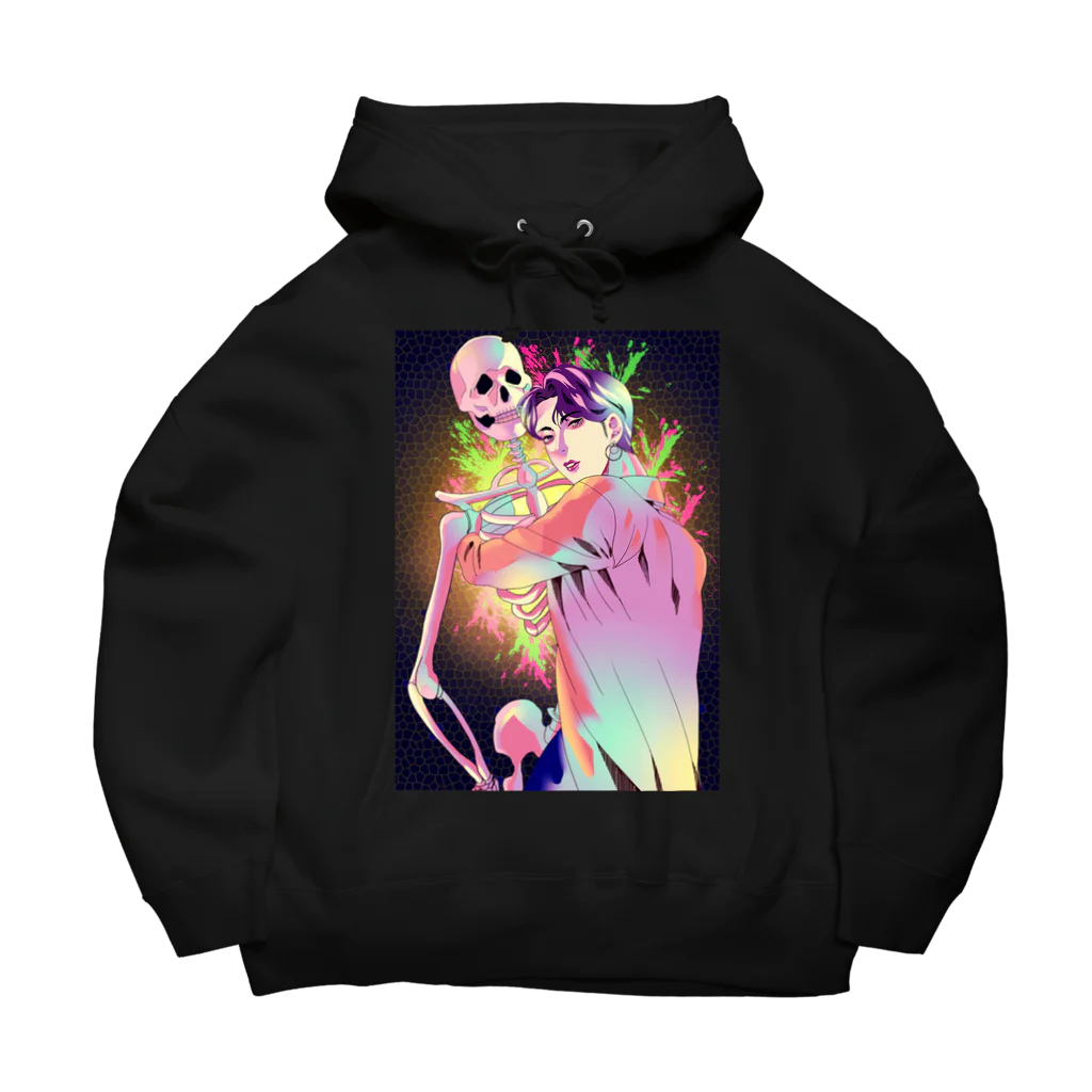 フラニーの髑髏と美青年グッズ Big Hoodie