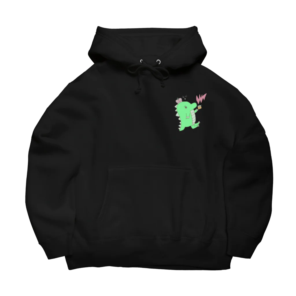 成瀬's SHOPの恐竜のきぃくん Big Hoodie