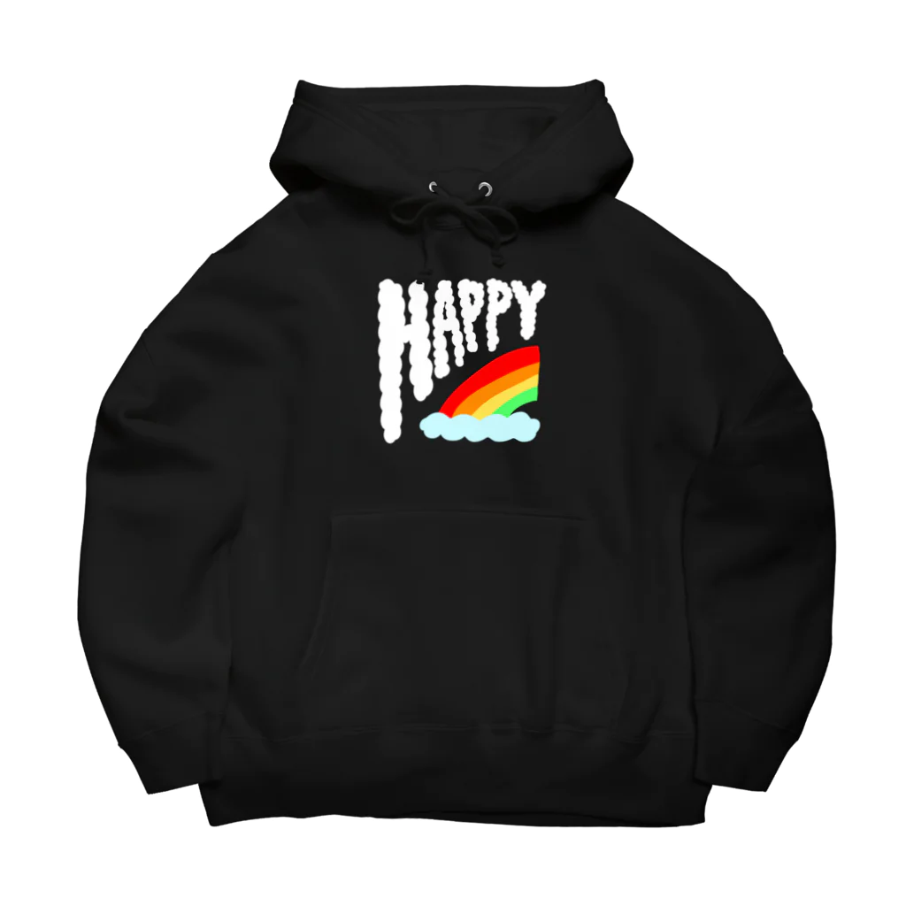 絵がヘタなひとのHAPPY ビッグシルエットパーカー