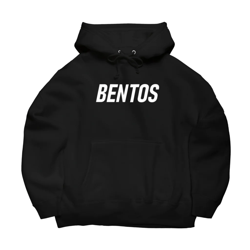 弁当ズのBENTOS LOGO White Big Hoodie