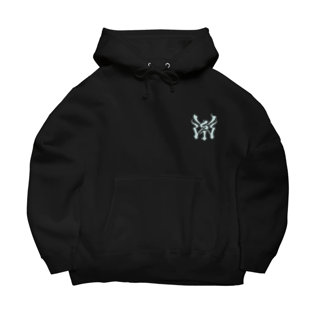 Y's Ink Works Official Shop at suzuriのMegitsune Ukiyoe Style Big Hoodie