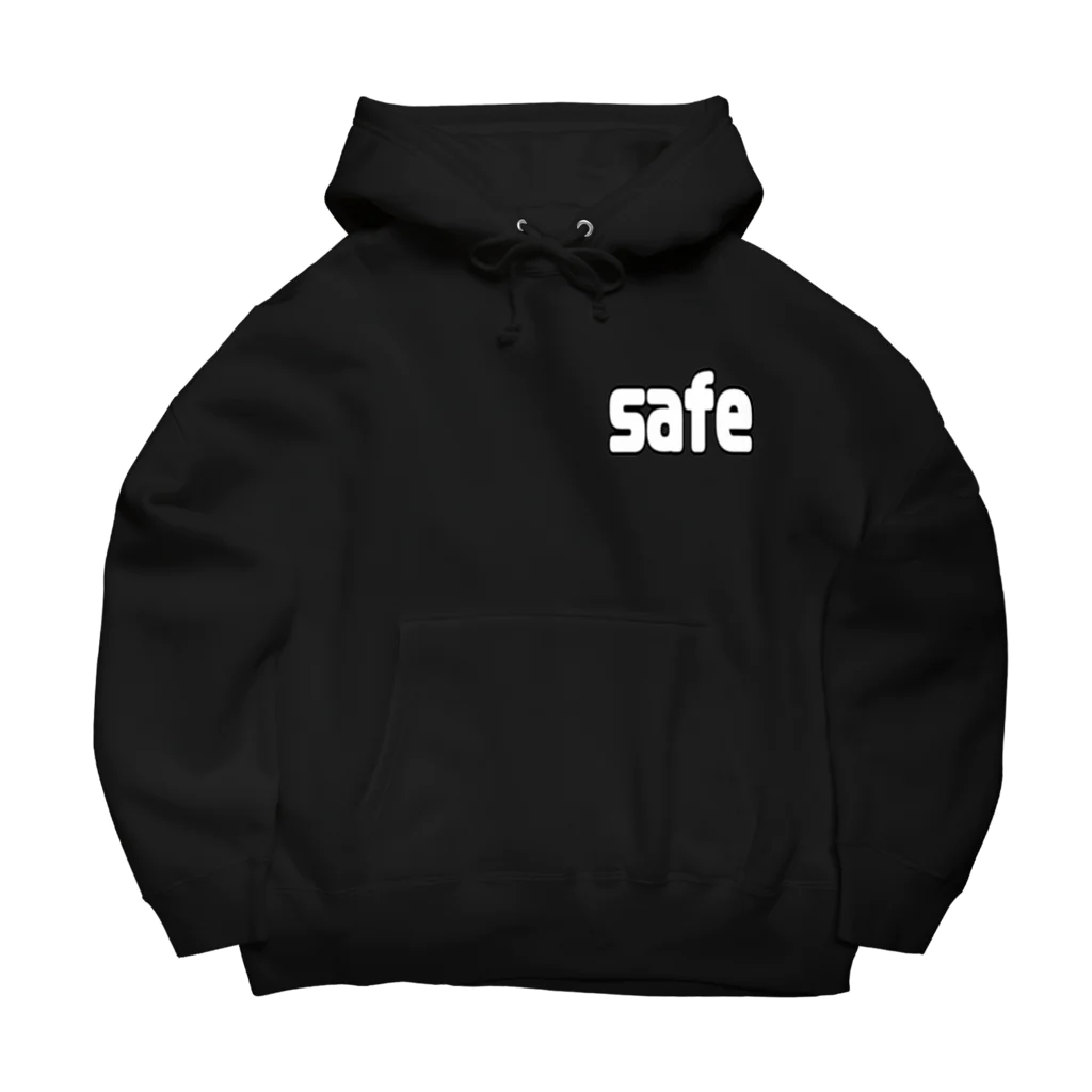 inko andのsafe／out Big Hoodie