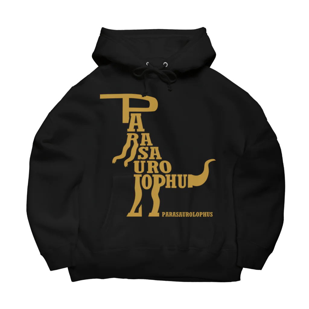 100cafeのパラサウロロフス Big Hoodie