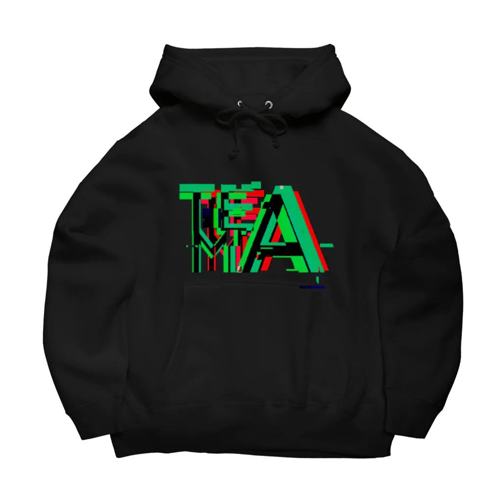 tea-maのBUG ロゴ Big Hoodie