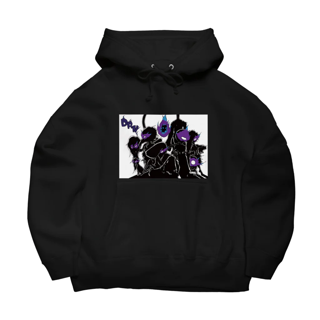 URAMESHIマートのヒャッキヤコーズ 8体シルエット Big Hoodie