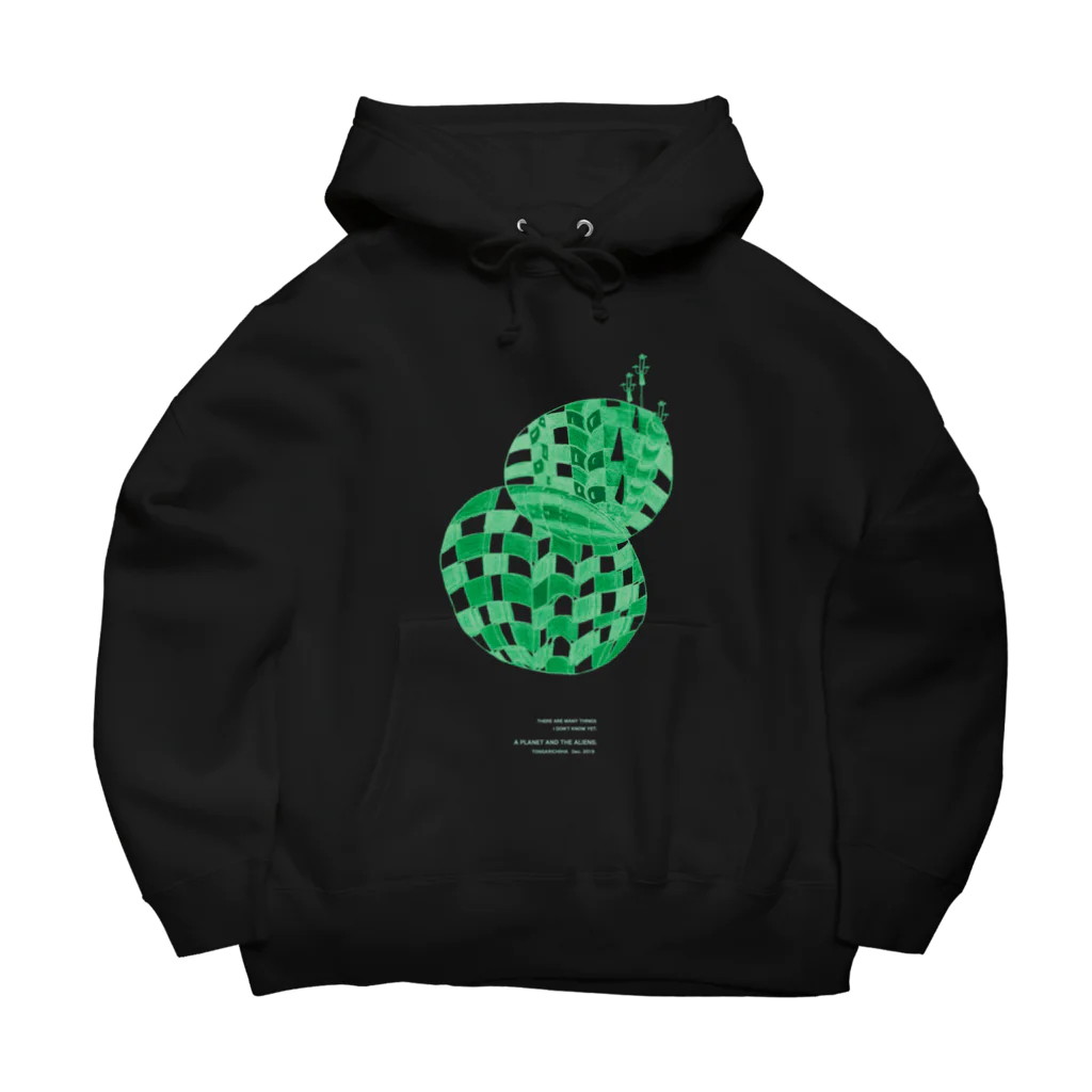 TONGARI STOREのあるプラネットの夜 Big Hoodie