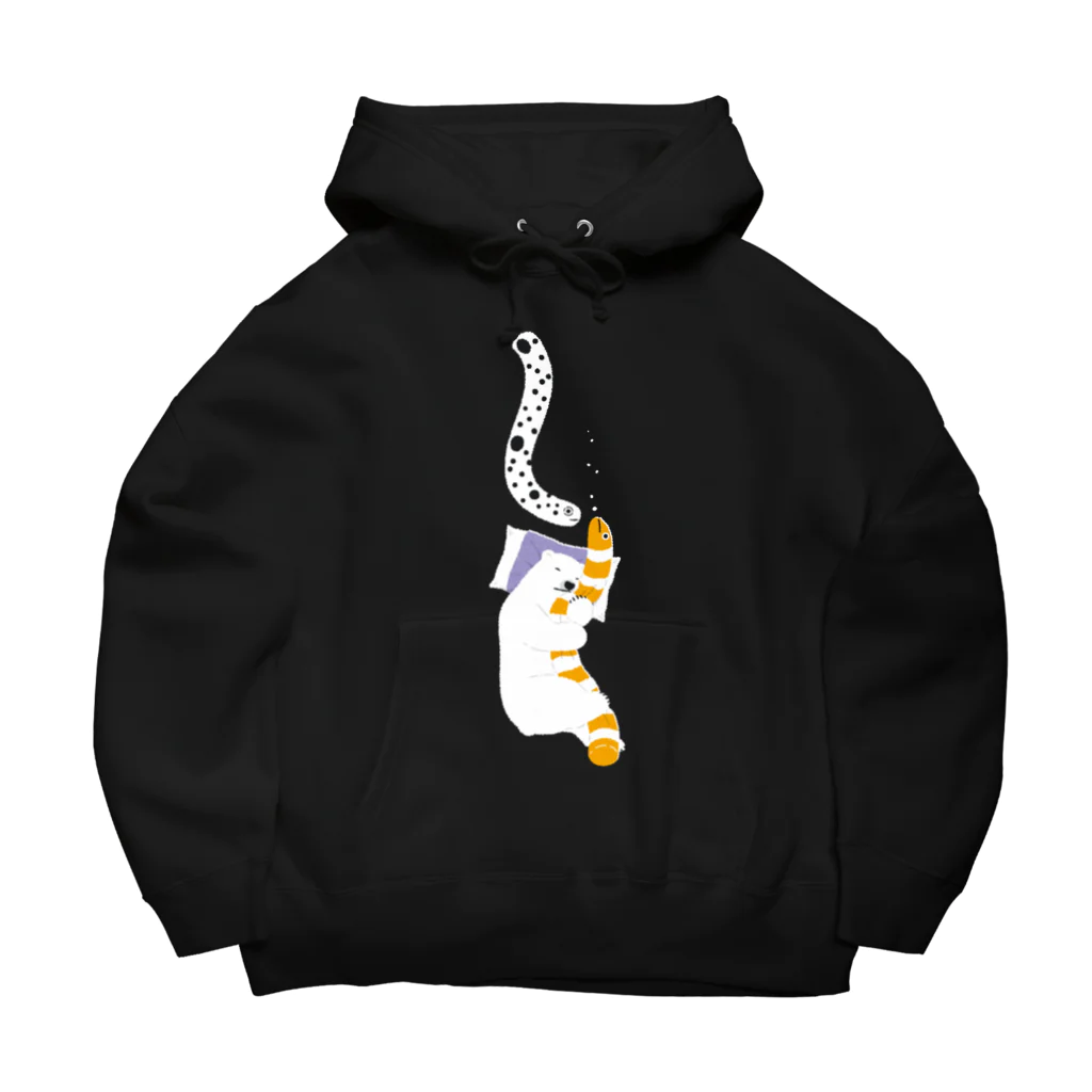 123izmの眠りシロクマ Big Hoodie