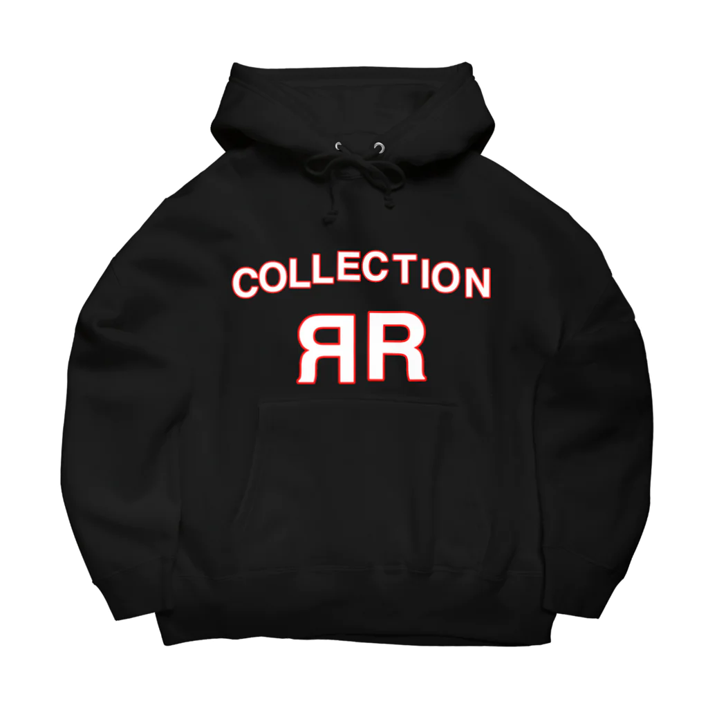 RR_collectionの文字 ビッグシルエットパーカー