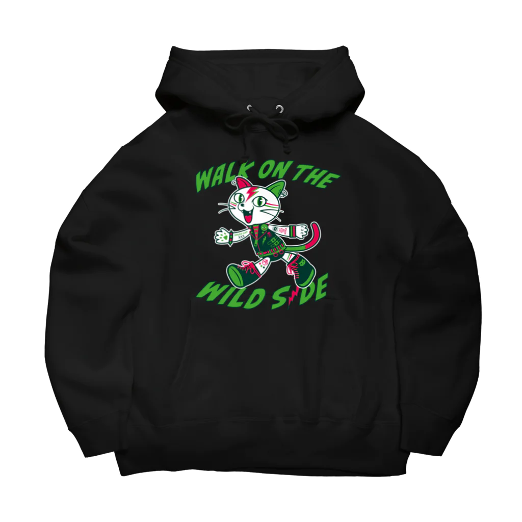 LONESOME TYPE ススのパンク猫 Big Hoodie