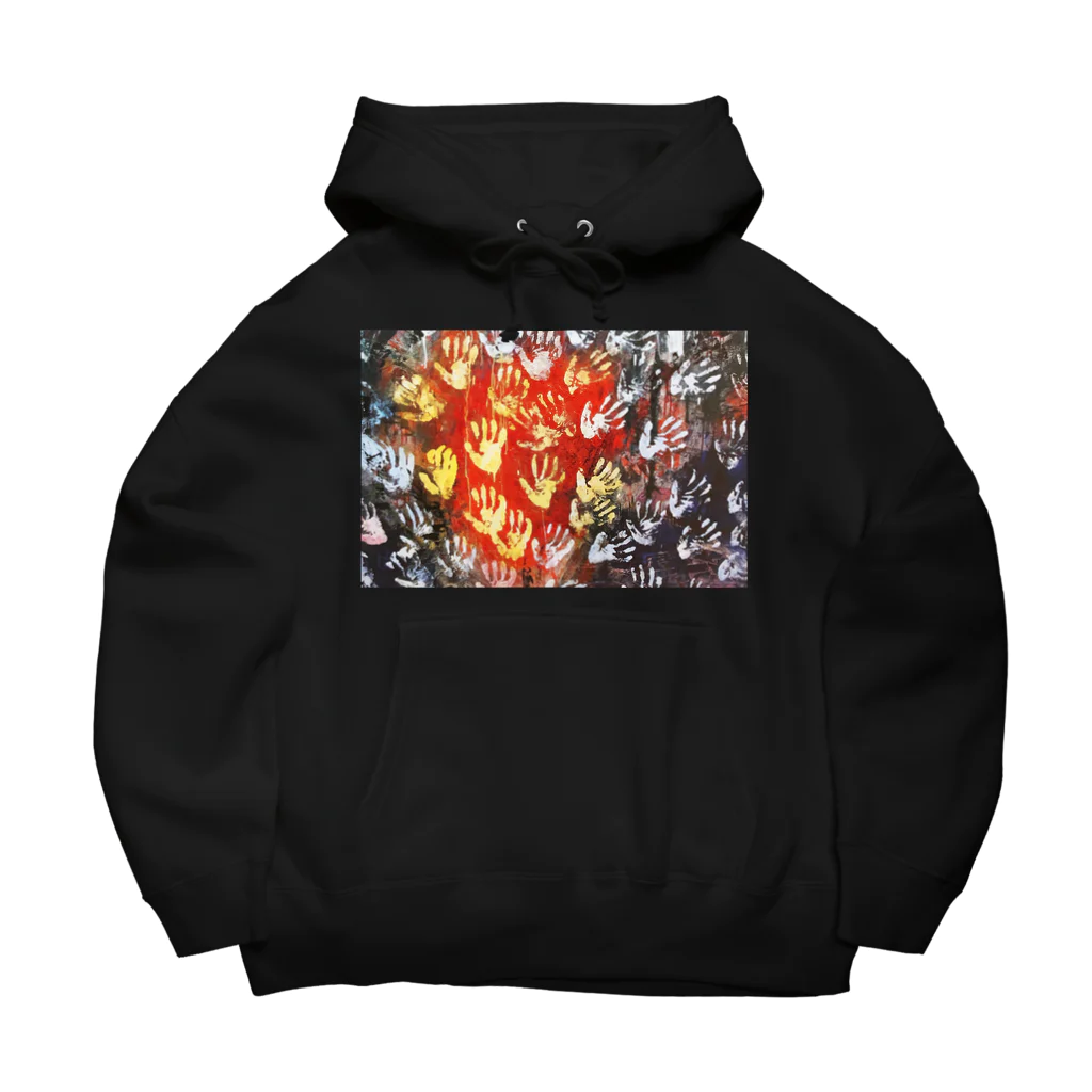 303companyの絵画アート「エゴイズム」 Big Hoodie