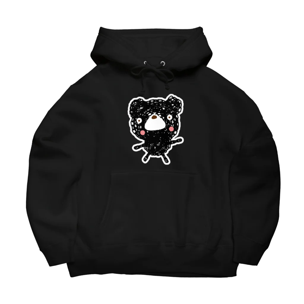 usa100のヨーガくま Big Hoodie